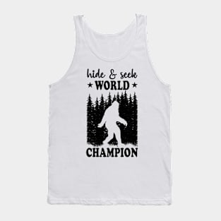 Sasquatch Silhouette Tank Top